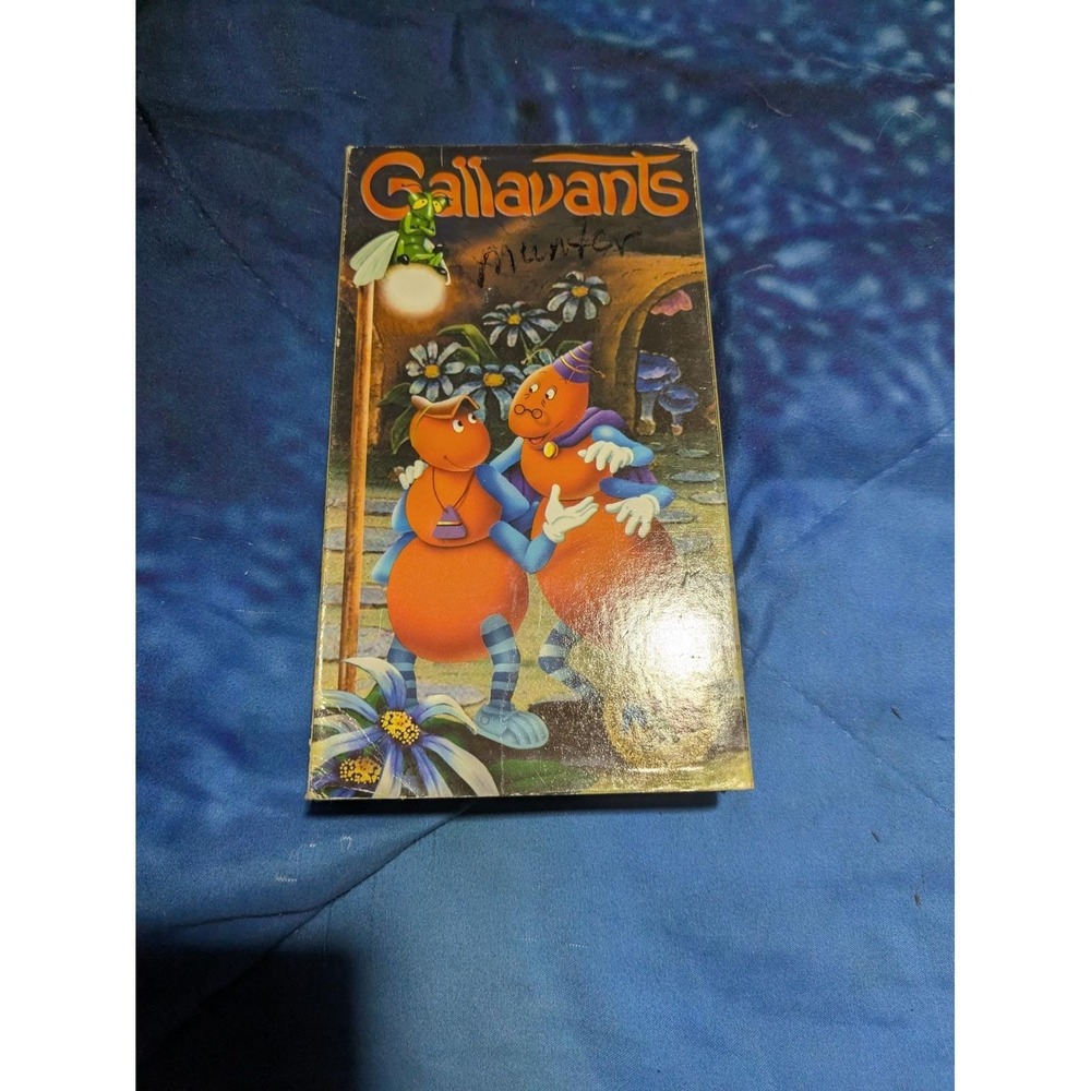 Gallavants VHS 1994‎ Feature Films For Families Marvel Production Animated Movie